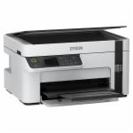 Impressora Multifuncional Epson M2120 EcoTank Wifi / Bivolt - Branco / Preto