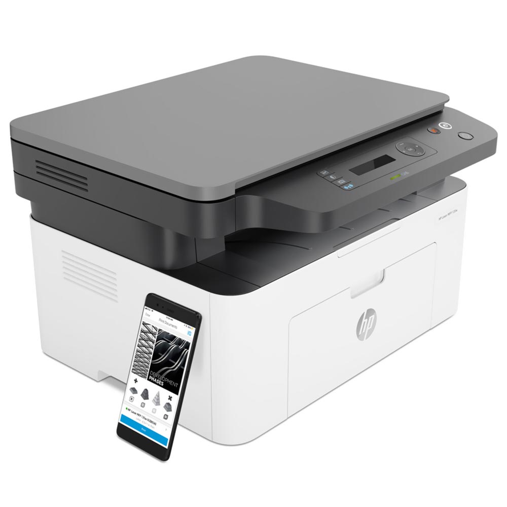 Impressora Multifuncional HP LaserJet 135W Wi-Fi / 110V - Branco 