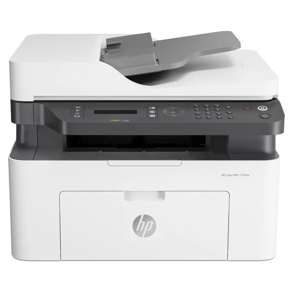 Impressora Multifuncional HP Laserjet MFP 137FNW Wi-Fi / 110V - Branco 