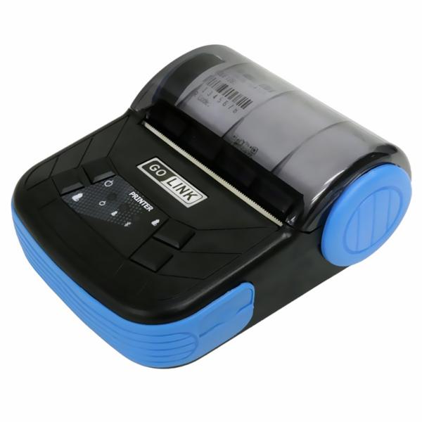 Impressora Portátil Térmica Go Link MTP-GL3 Bivolt - Preto / Azul 