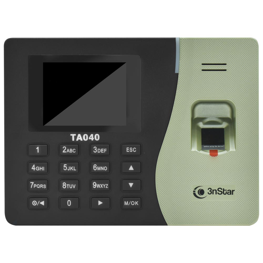Leitor Biométrico Digital 3NSTAR TA040 - Preto / Dourado