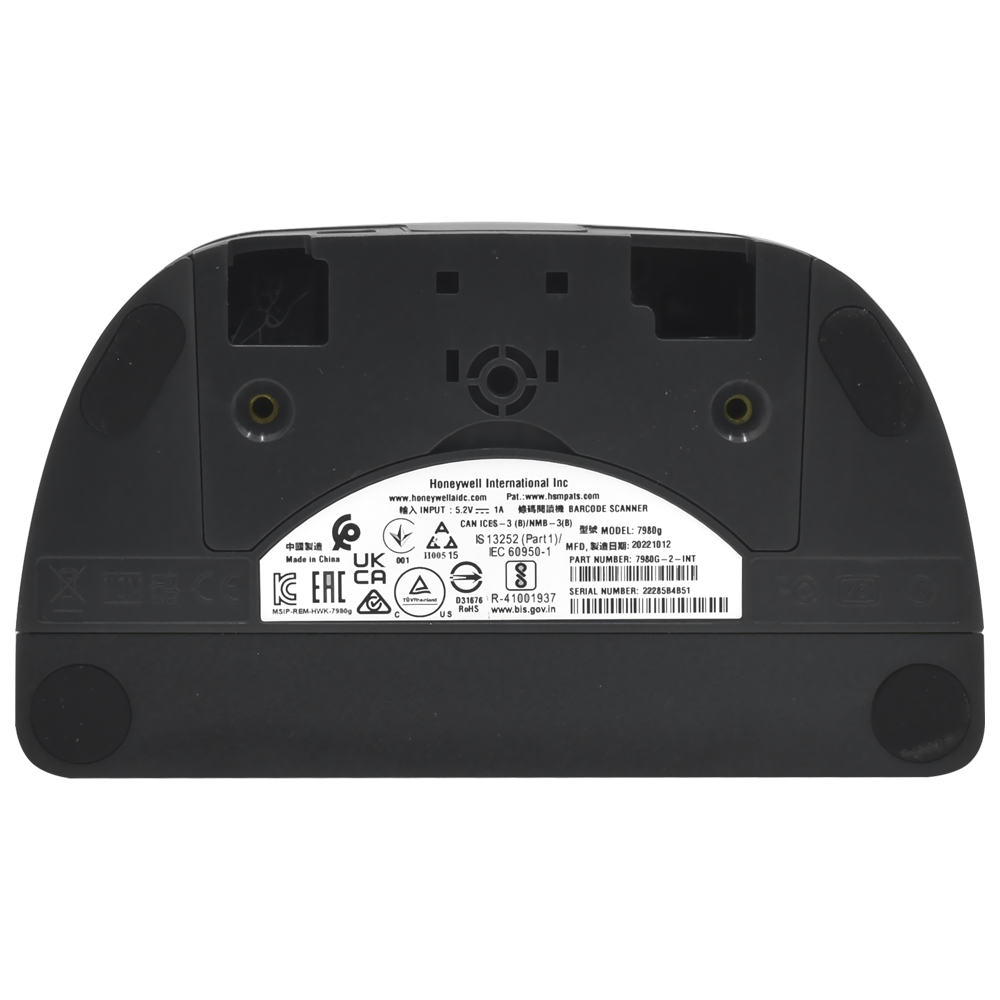 Leitor de Código de Barras Honeywell 7980G Solaris USB - Preto
