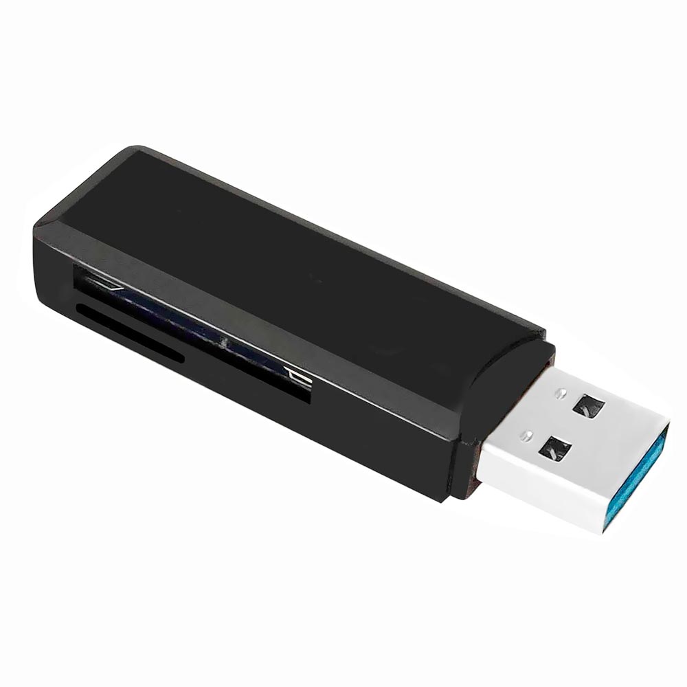 Leitor de Cartao SD Dronic Super Speed USB 3.0 / Micro SD - Preto