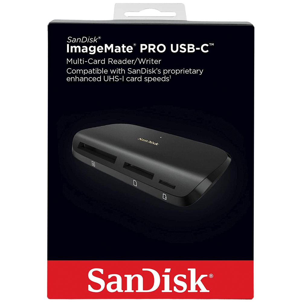 Leitor de Cartão SD SanDisk ImageMate Pro USB / microSD / SD - SDDR-A631-GNGNN