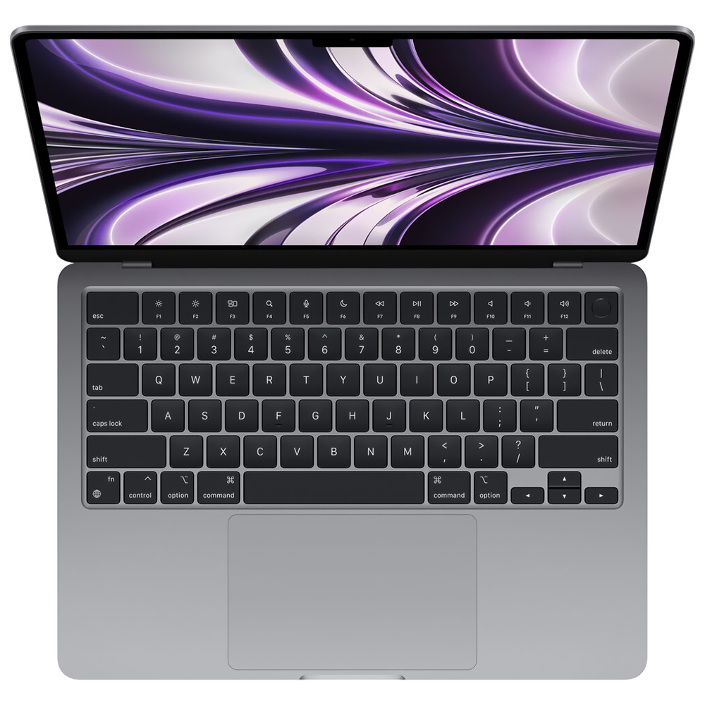 Apple MacBook Air MC7U4LL/A A2681 M2 Octa Core Tela Retina 13.6" / 16GB de RAM / 256GB SSD - Space Gray (2022)