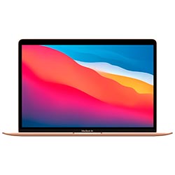 Apple MacBook Air MGND3BZ/A A2337 M1 Octa Core Tela Retina 13.3" / 8GB de RAM / 256GB SSD - Gold (2020)
