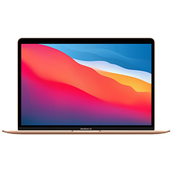 Apple MacBook Air MGND3LL/A A2337 M1 Octa Core Tela Retina 13.3" / 8GB de RAM / 256GB SSD - Dourado (2020)