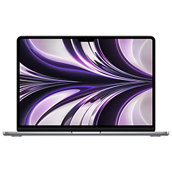 Apple MacBook Air MLXW3LL/A A2681 M2 Octa Core Tela Retina 13.6" / 8GB de RAM / 256GB SSD - Cinza Espacial (2022)