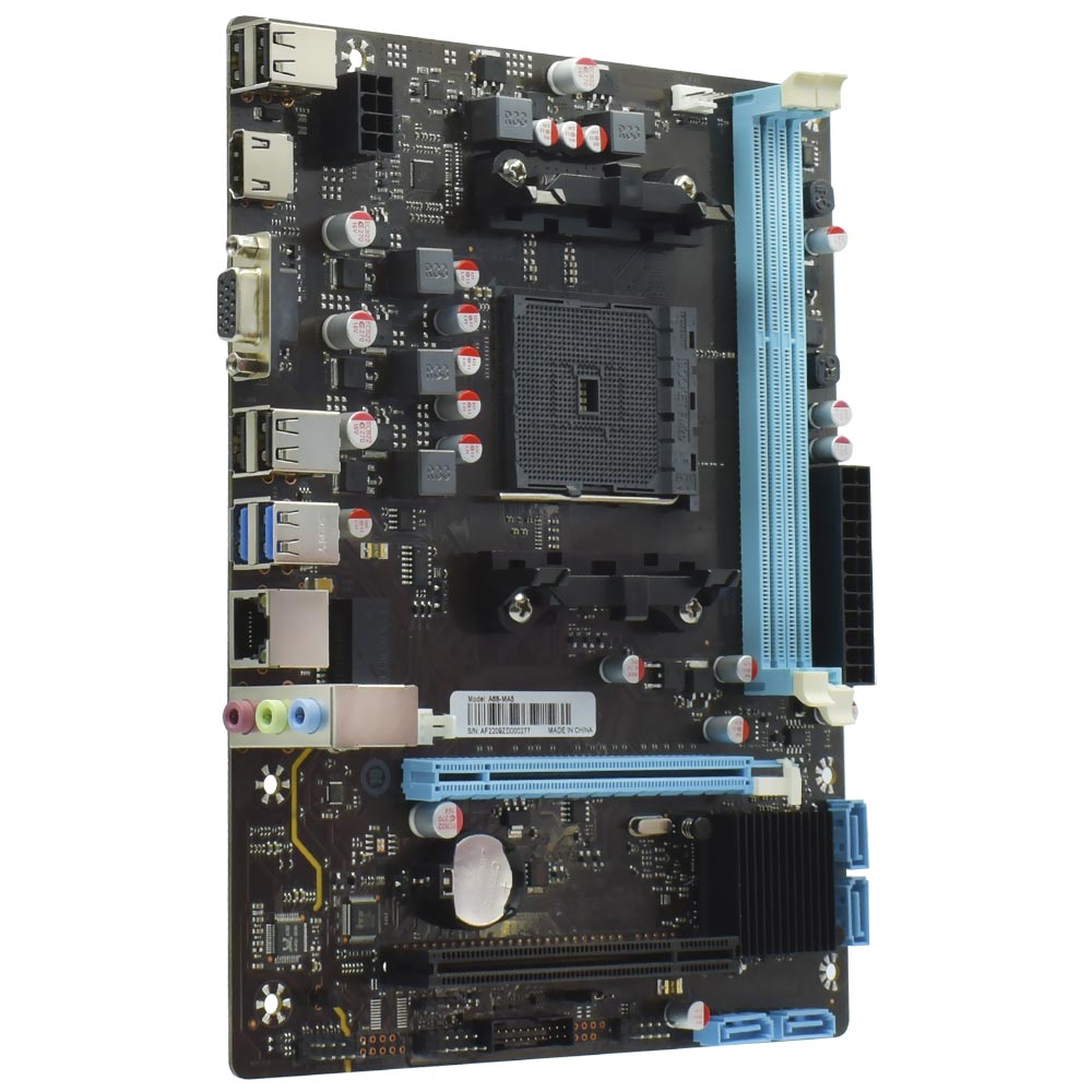 Placa Mãe AFOX A68-MA5 Socket FM2+ / VGA / DDR3