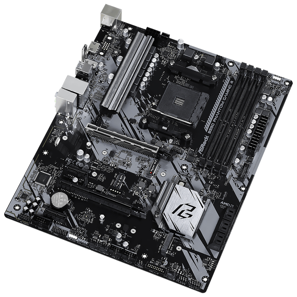 Placa Mãe ASRock B550 Phantom 4/AC Socket AM4 / DDR4