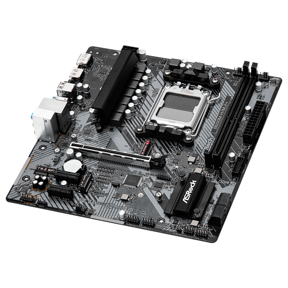 Placa Mãe ASRock B650M-H/M.2+ Socket AM5 / DDR5