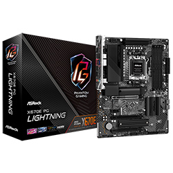 Placa Mãe ASRock X670E PG Lightning Socket AM5 / DDR5