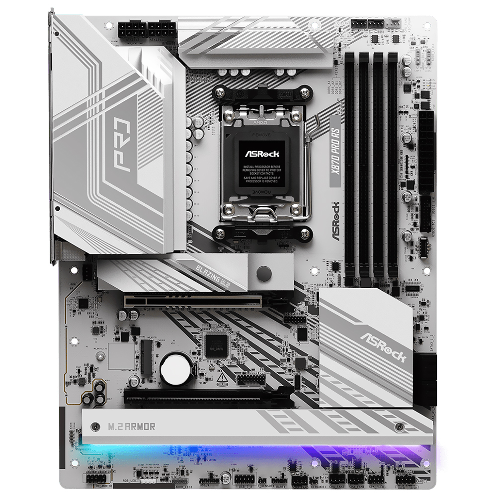 Placa Mãe ASRock X870 Pro RS Socket AM5 / DDR5