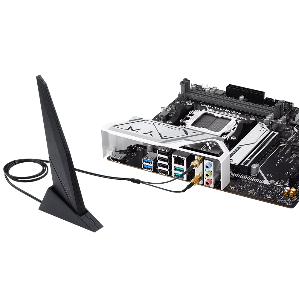 Placa Mãe ASUS B650M-AYW Wi-Fi Socket AM5 / DDR5