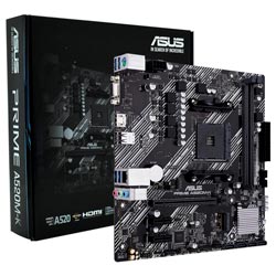 Placa Mãe ASUS Prime A520M-K Socket AM4 / VGA / DDR4