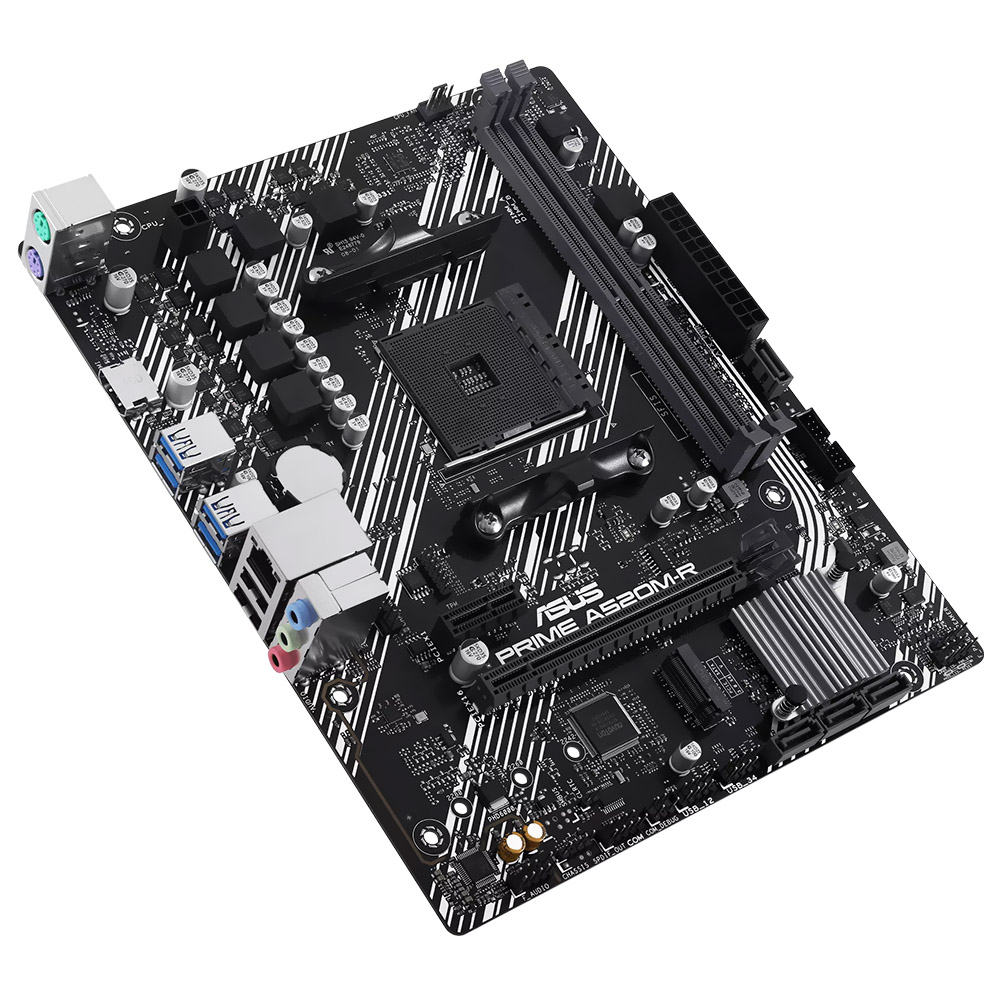 Placa Mãe ASUS Prime A520M-R Socket AM4 / DDR4