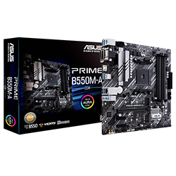 Placa Mãe ASUS Prime B550M-A CSM Socket AM4 / VGA / DDR4