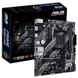 Placa Mãe ASUS Prime B550M-K ARGB Socket AM4 / DDR4