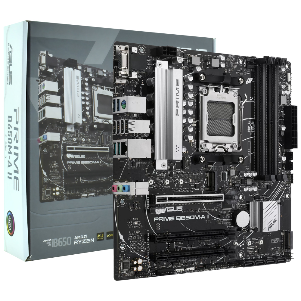 Placa Mãe ASUS Prime B650M-A II-CSM Socket AM5 / DDR5