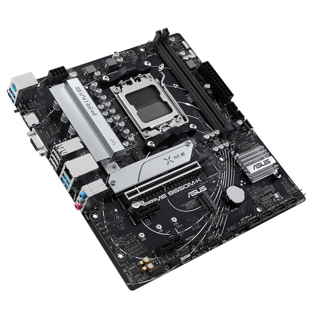 Placa Mãe ASUS Prime B650M-K Socket AM5 / VGA / DDR5