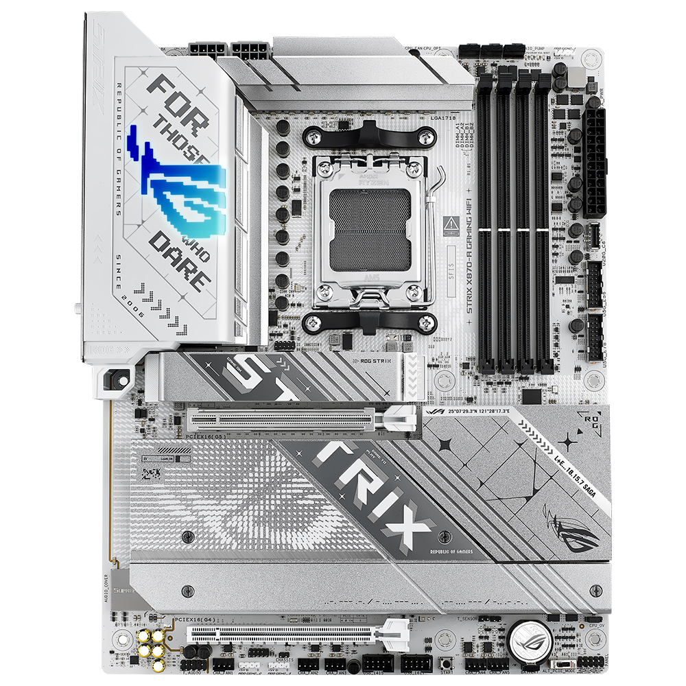 Placa Mãe ASUS ROG Strix X870-A Gaming Wi-Fi Socket AM5 / DDR5