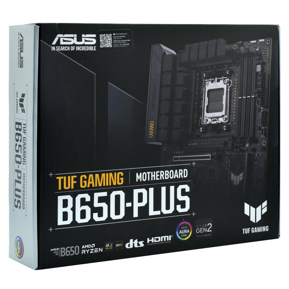 Placa Mãe ASUS TUF Gaming B650-PLUS Socket AM5 / DDR5