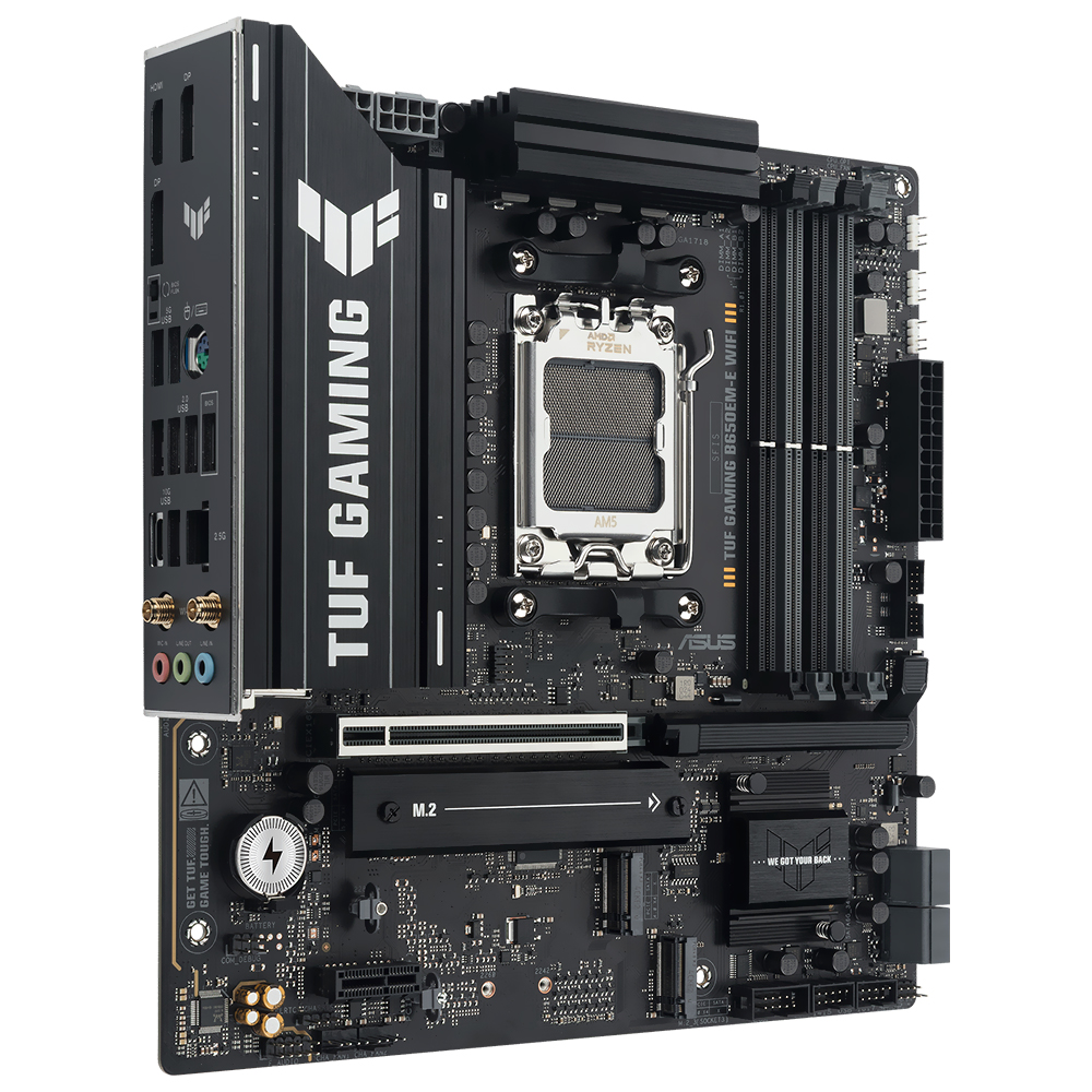 Placa Mãe ASUS TUF Gaming B650EM-E Wi-Fi Socket AM5 / DDR5