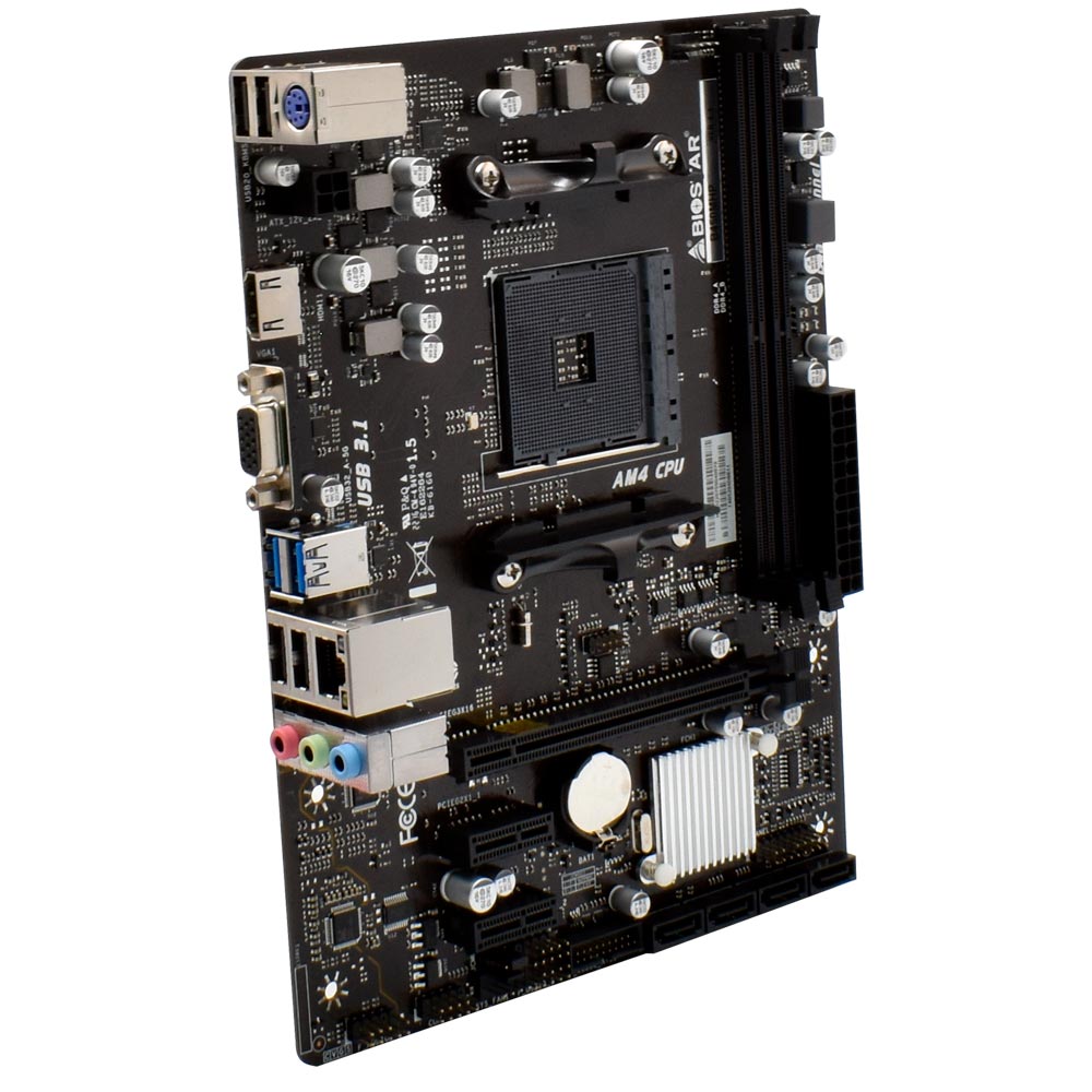 Placa Mãe Biostar B450MHP Socket AM4 / VGA / DDR4 No Paraguai - Visão ...