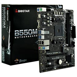 Placa Mãe Biostar B550MH 3.0 Socket AM4 / VGA / DDR4