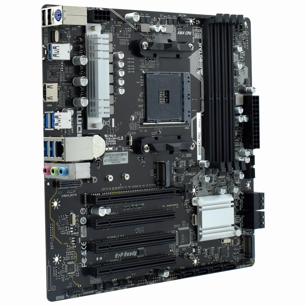 Placa Mãe Biostar B550MXC PRO Socket AM4 / DDR4