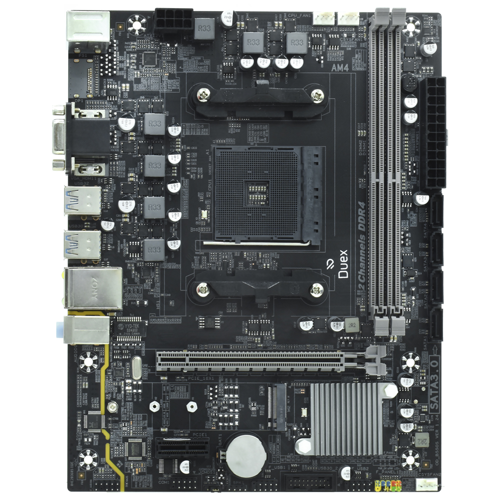 Placa Mãe Duex DXMBA520G Socket AM4 / VGA / DDR4