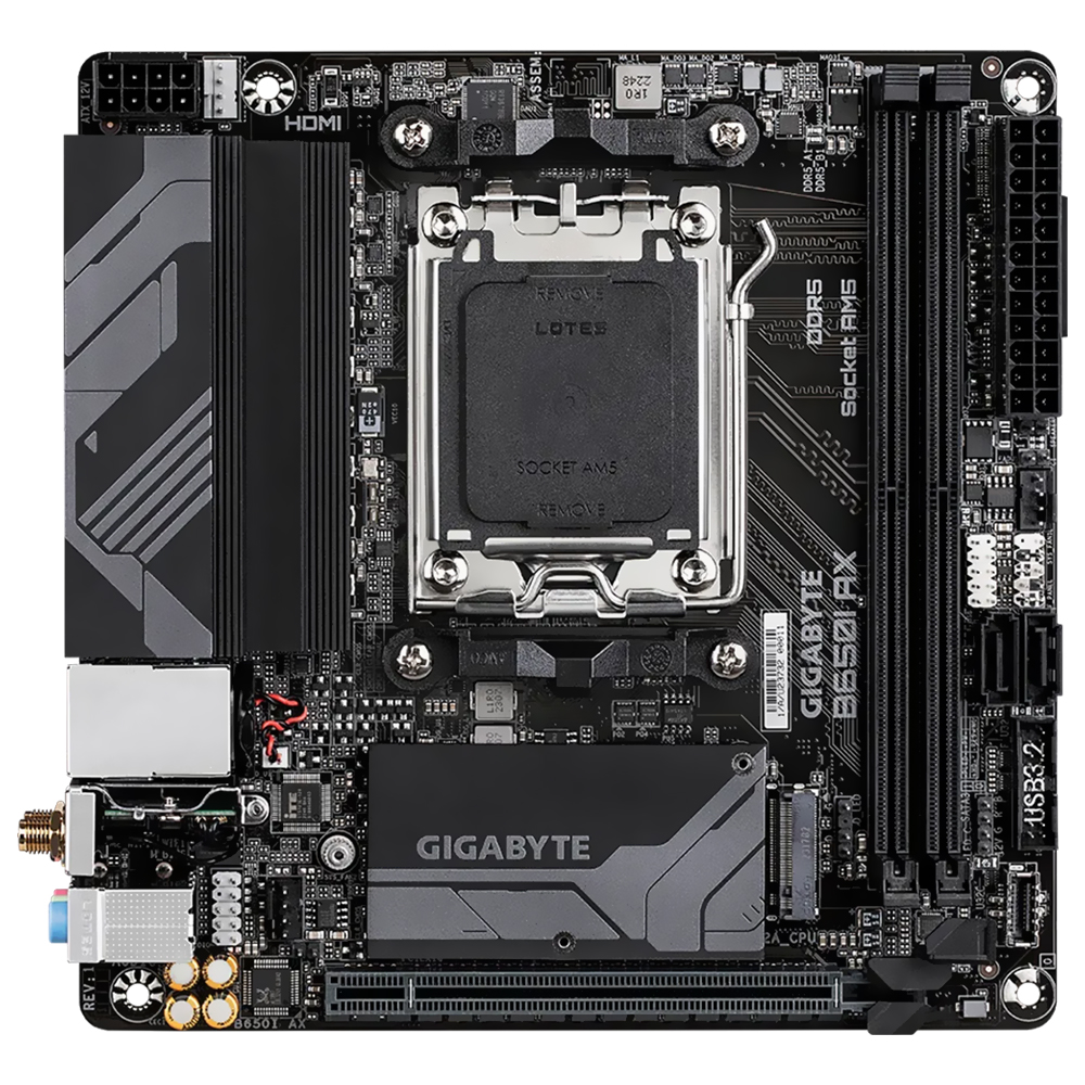 Placa Mãe Gigabyte B650I AX Socket AM5 / DDR5