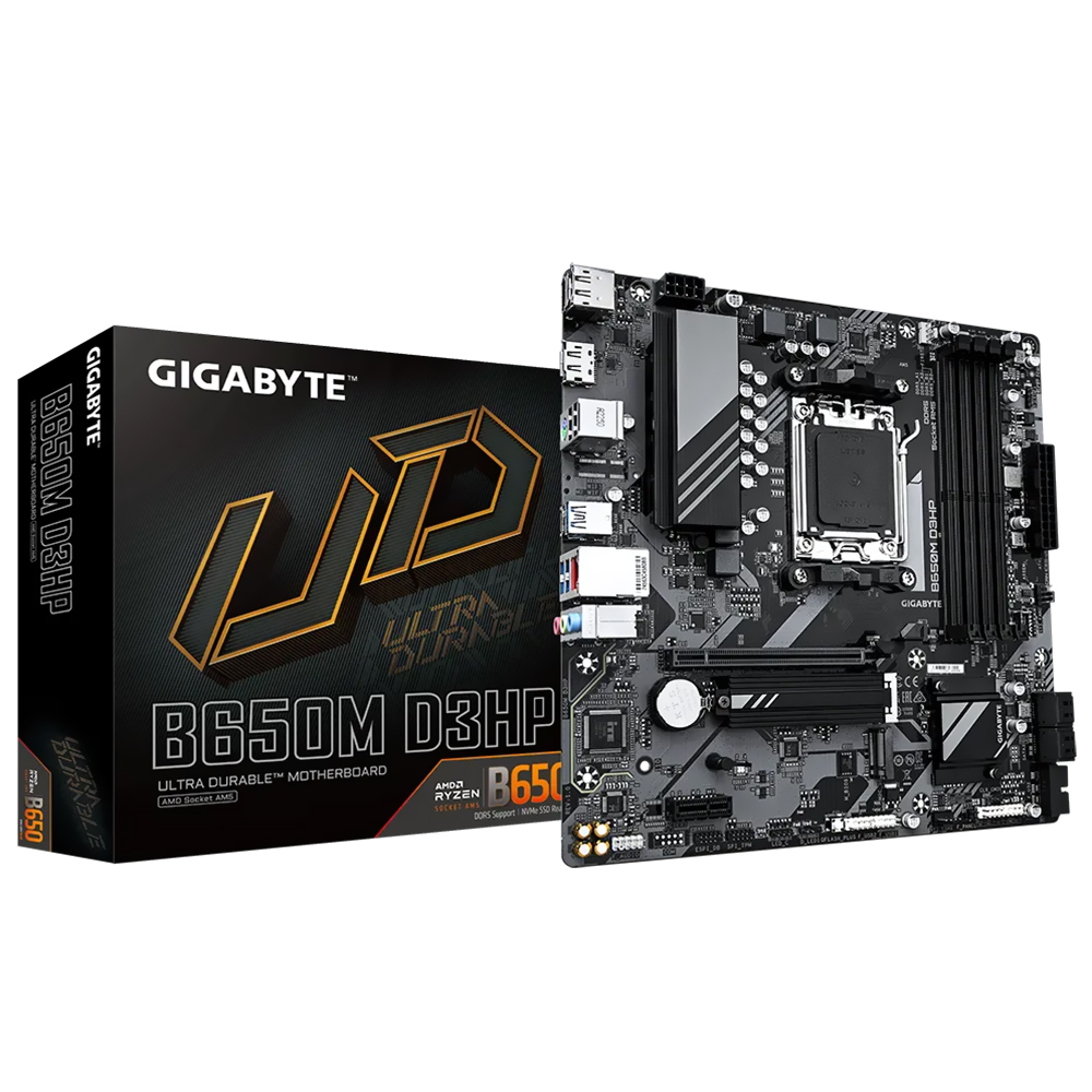 Placa Mãe Gigabyte B650M D3HP Socket AM5 / DDR5