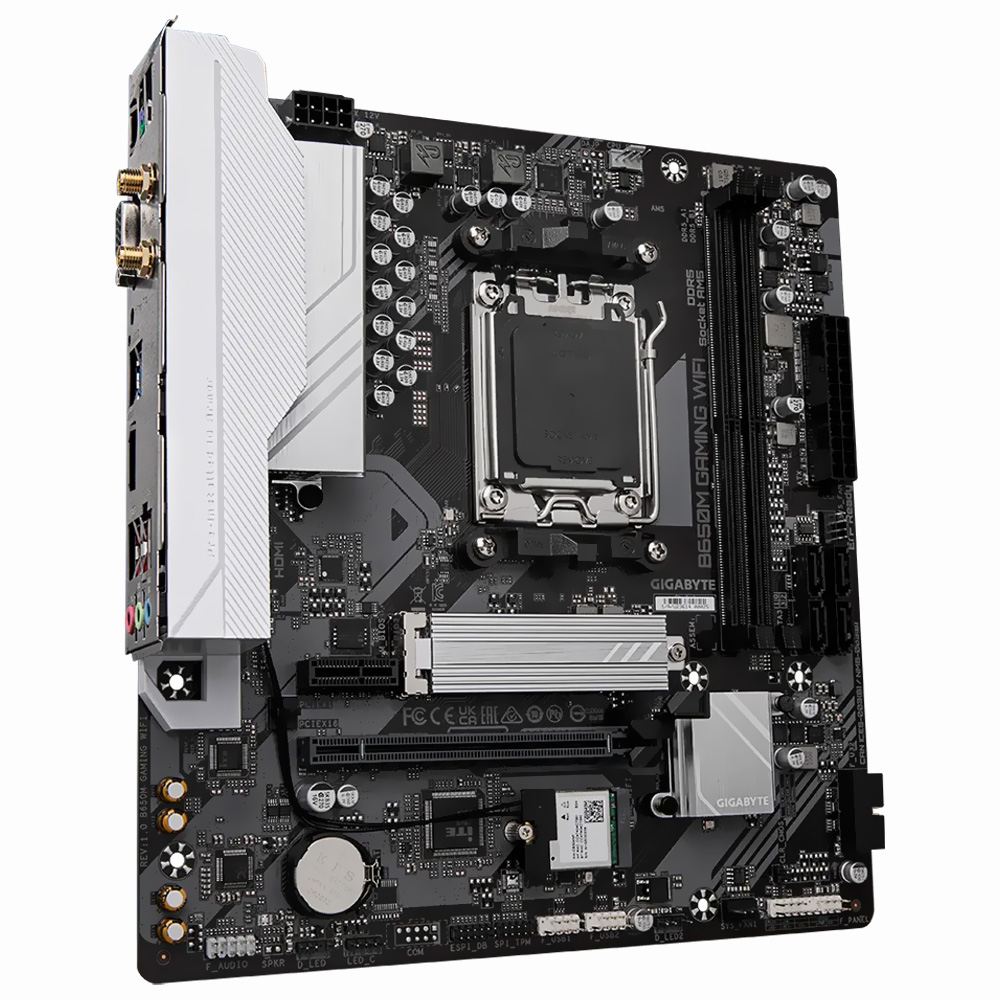 Placa Mãe Gigabyte B650M Gaming Wi-Fi Socket AM5 / VGA / DDR5