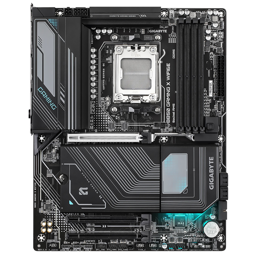 Placa Mãe Gigabyte B850 Gaming X Wi-Fi 6E Socket AM5 / DDR5