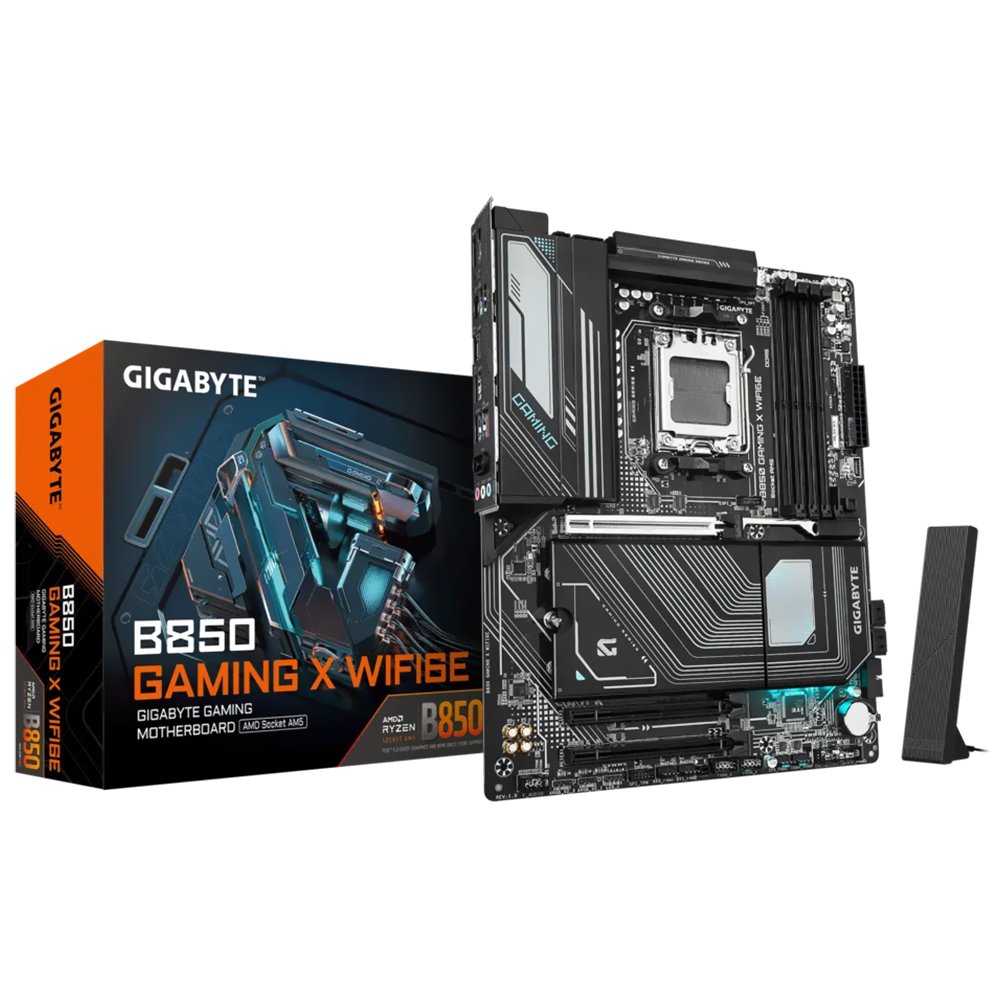 Placa Mãe Gigabyte B850 Gaming X Wi-Fi 6E Socket AM5 / DDR5