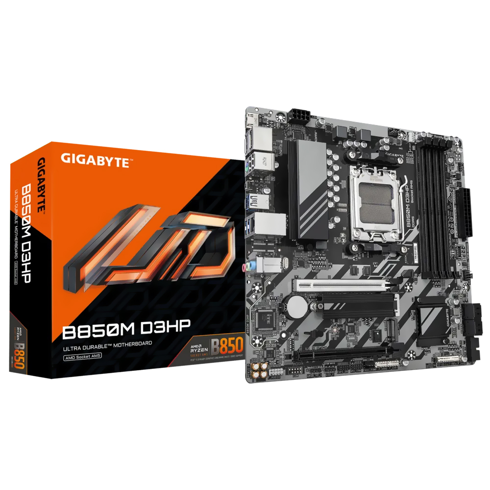 Placa Mãe Gigabyte B850M D3HP Socket AM5 / DDR5