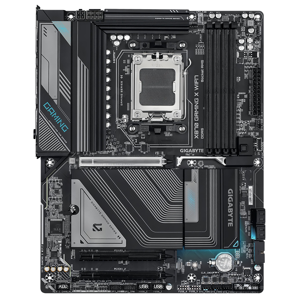 Placa Mãe Gigabyte X870 Gaming X Wi-Fi 7 Socket AM5 / DDR5