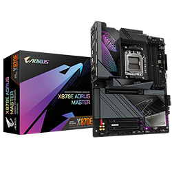 Placa Mãe Gigabyte X870E AORUS Master Socket AM5 / DDR5