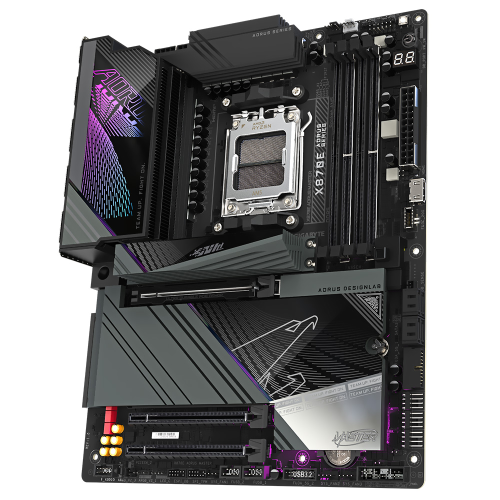 Placa Mãe Gigabyte X870E AORUS Master Socket AM5 / DDR5