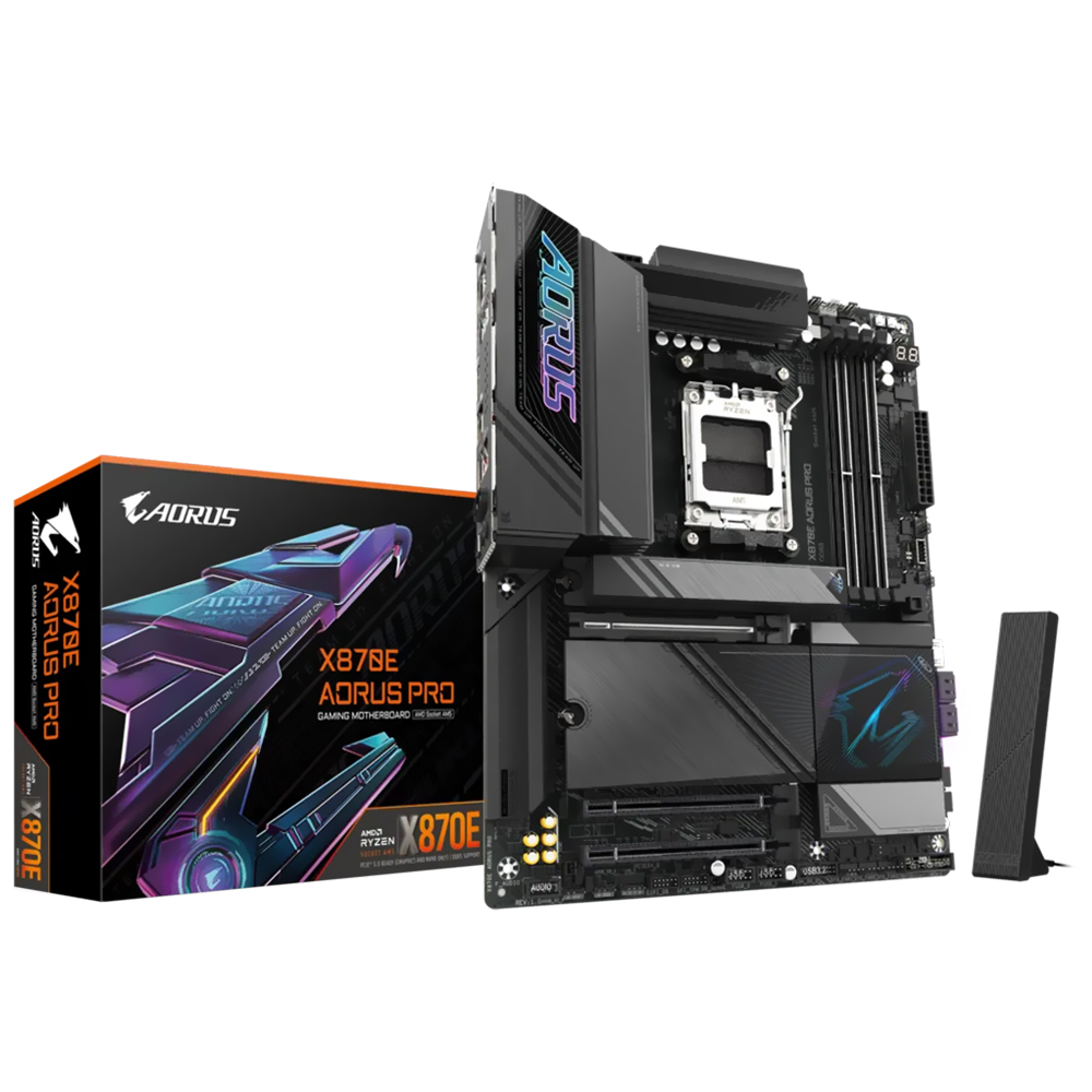 Placa Mãe Gigabyte X870E AORUS Pro Socket AM5 / DDR5