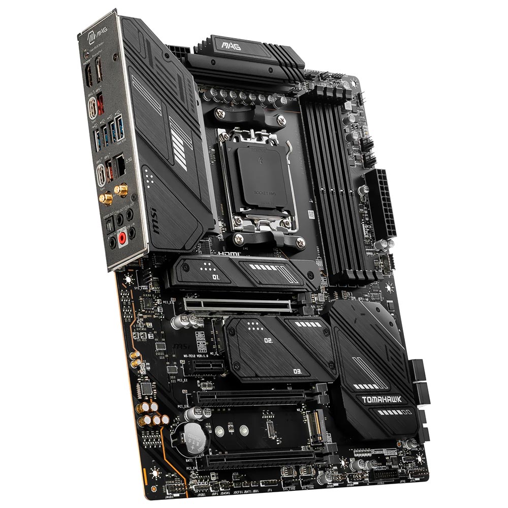 Placa Mãe MSI Mag X670E Tomahawk Wi-Fi Socket AM5 / DDR5