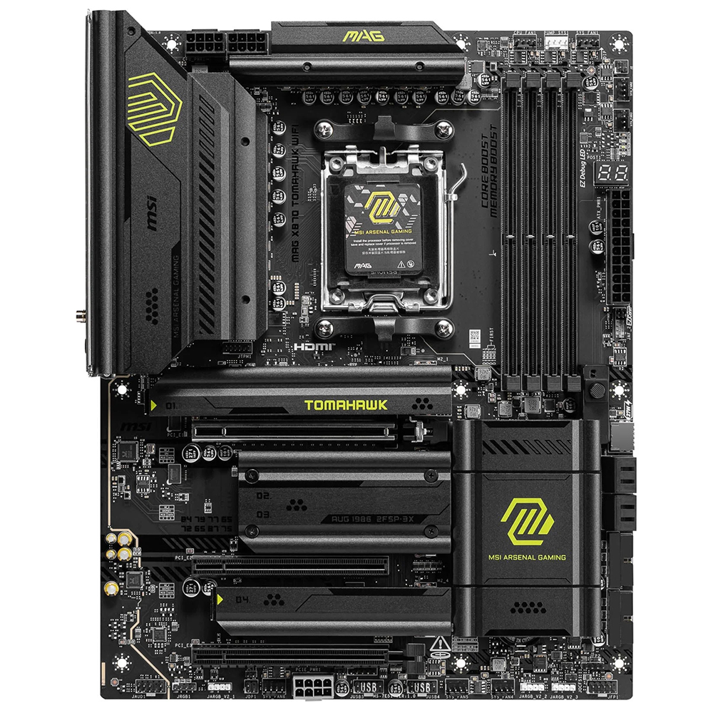 Placa Mãe MSI Mag X870 Tomahawk Wi-Fi Socket AM5 / DDR5