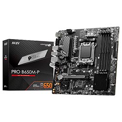 Placa Mãe MSI Pro B650M-P Socket AM5 / VGA / DDR5