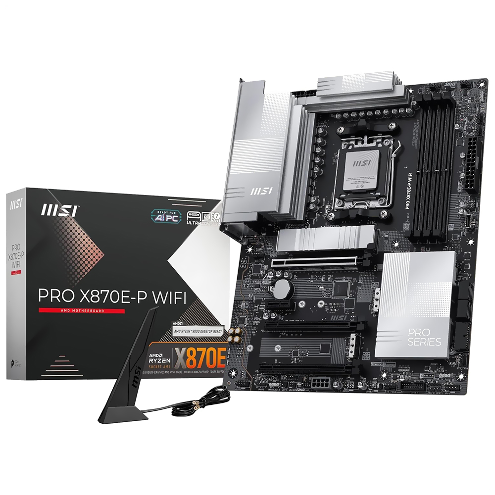 Placa Mãe MSI Pro X870E-P Wi-Fi Socket AM5 / DDR5