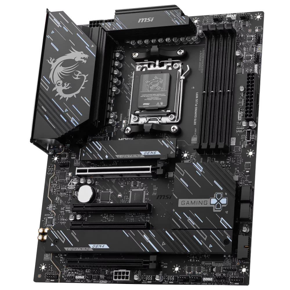 Placa Mãe MSI X870 Gaming Plus Wi-Fi Socket AM5 / DDR5