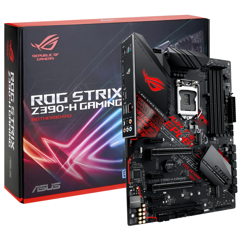 MB S1151 ASUS ROG STRIX Z390-H GAMING M.2/DDR4/DP/HDMI/USB3.1/LAN/SOM - RECONDICIONADO