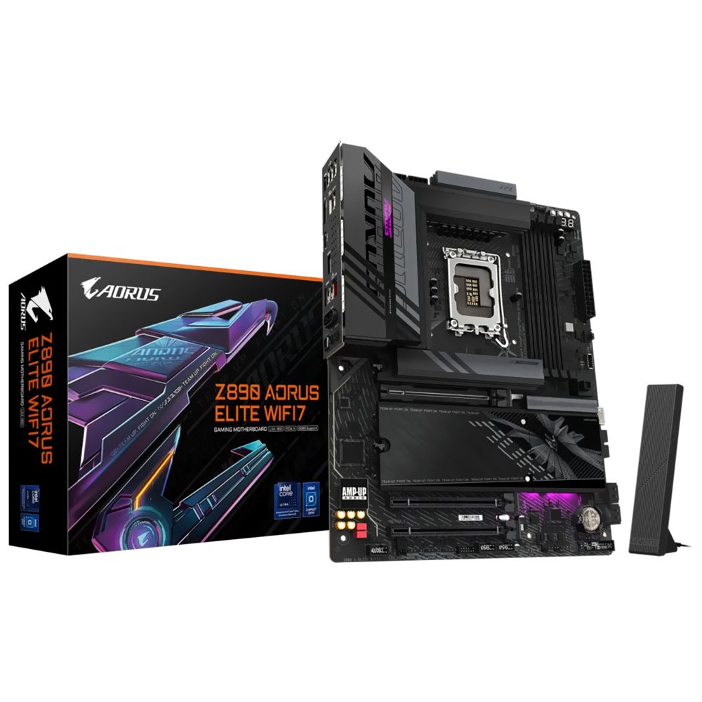 MB S1851 GIGABYTE Z890 AORUS ELITE WIFI7 M.2/DDR5/WIFI7/BT/DP/TYPE-C/USB3.2/GLAN/SOM