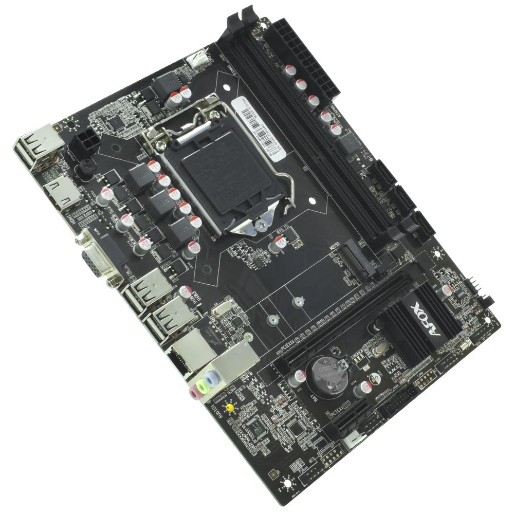Placa Mãe AFOX IH61-MA5-V6 Socket LGA 1155 / VGA / DDR3