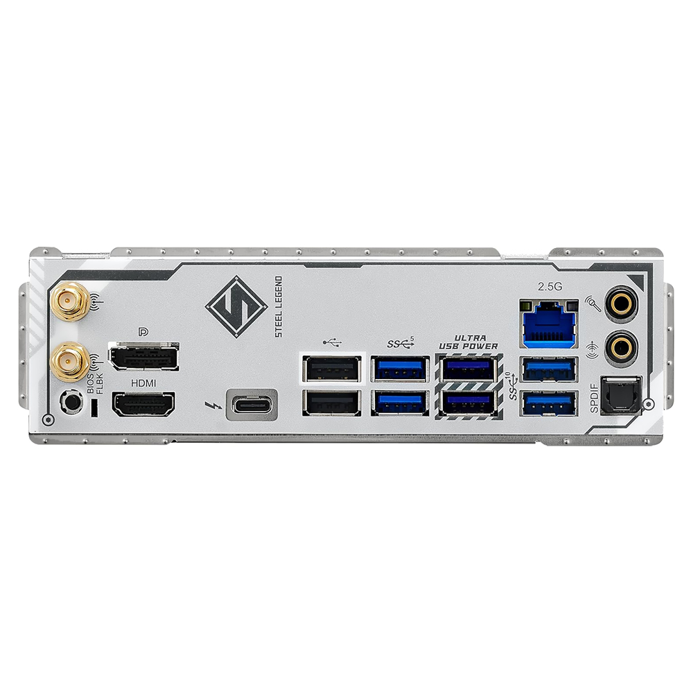 Placa Mãe ASRock B860M Steel Legend Wi-Fi Socket LGA 1851 / DDR5